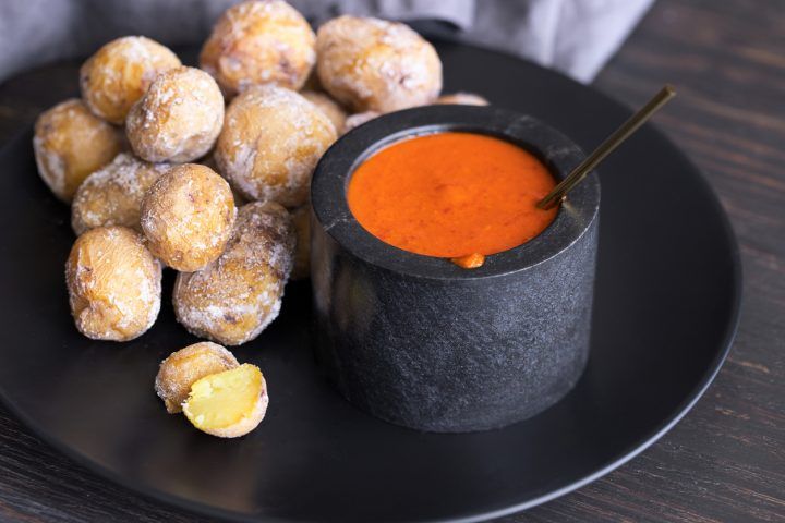 Papas arrugadas & mojo picon