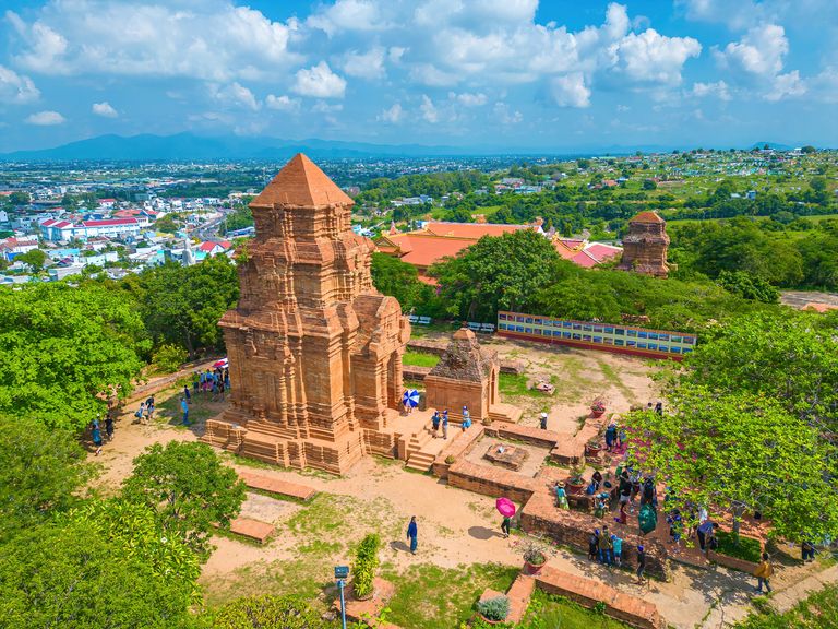 Po Sah Inu, Champa Temple Tower In Phan Thiet City